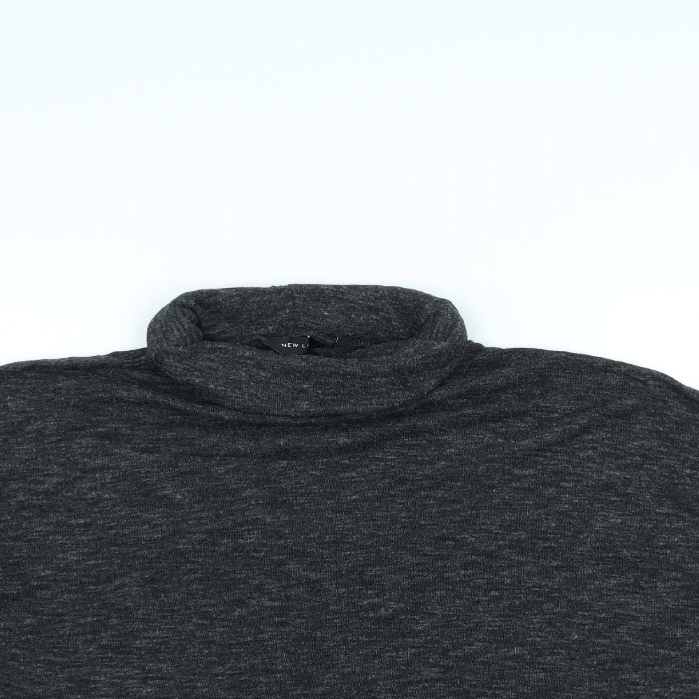 New Look Womens Black   Basic T-Shirt Size 10