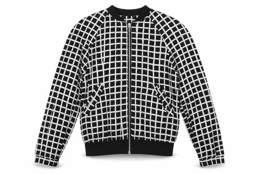 Primark Womens Black Check  Jacket  Size 10
