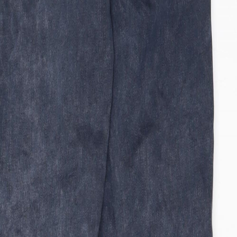 Topshop Womens Blue  Denim Skinny Jeans Size 25 in L30 in