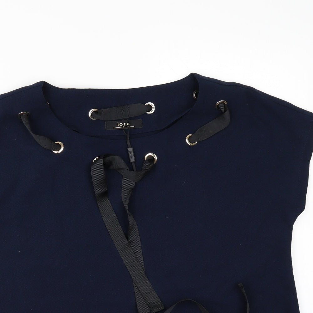 IORNA Womens Blue   Basic T-Shirt Size S