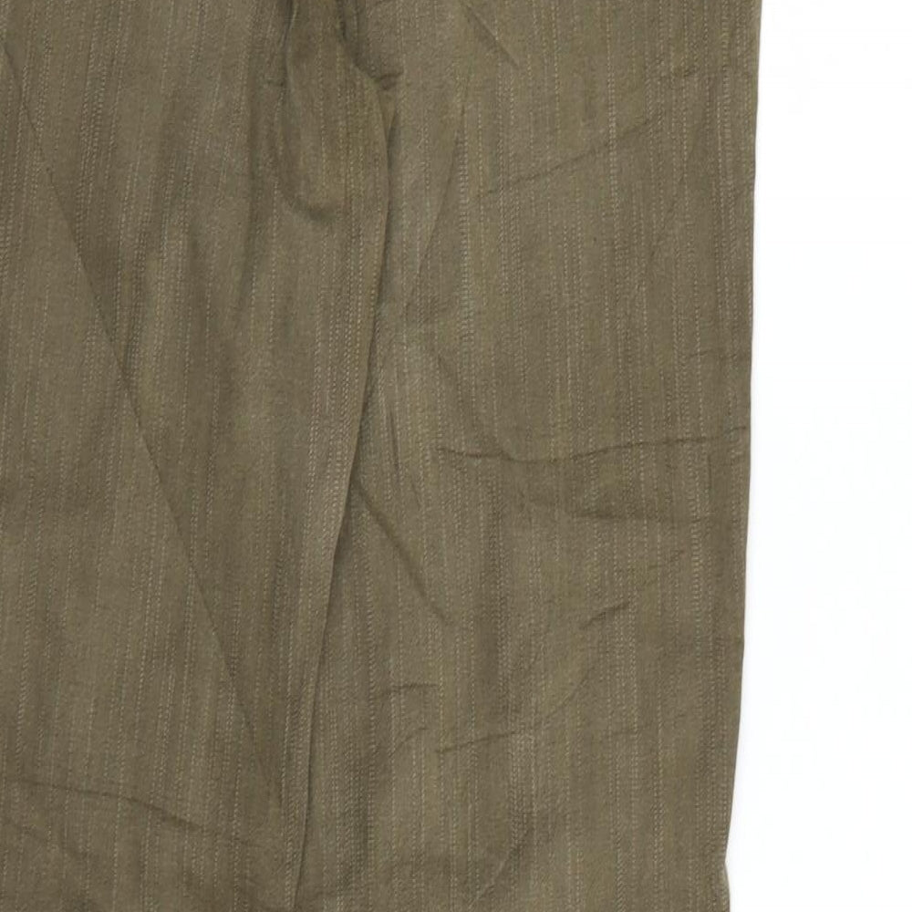 Vunic Womens Green  Denim Bootcut Jeans Size 32 L32 in