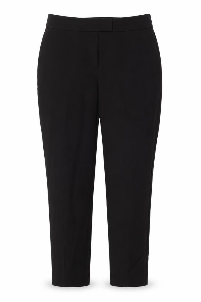 Warehouse Womens Black  Rayon Dress Pants Trousers Size 12 L28 in