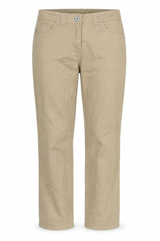 Cecilia Classics Womens Brown   Chino Trousers Size 12 L31 in