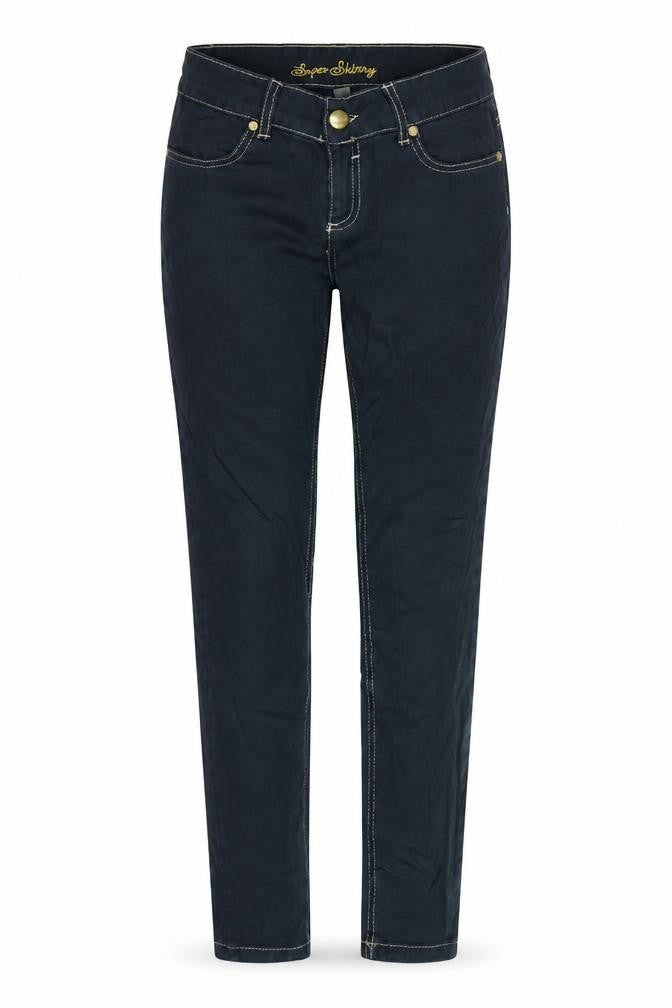 Denim & Co. Womens Blue  Denim Skinny Jeans Size 8 L30 in