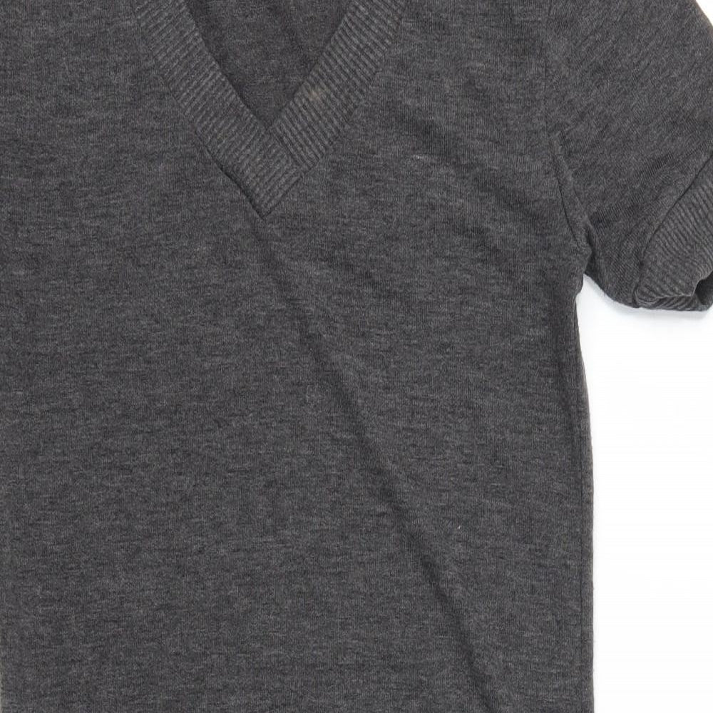 Zenna Outfitters Womens Grey  Rayon Pullover Jumper Size L