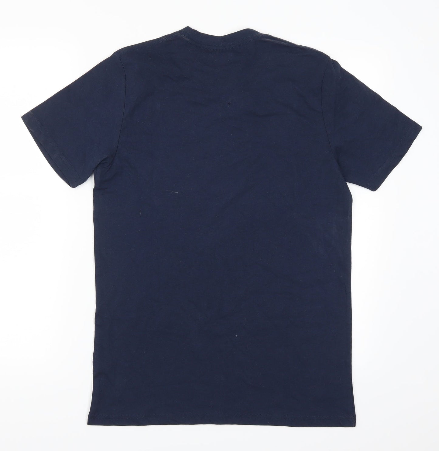 Avenue Mens Blue    T-Shirt Size S  - Eat Sleep Turkey Repeat