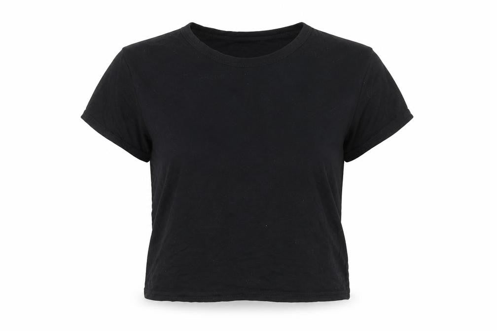 PLT Womens Black   Basic T-Shirt Size 8