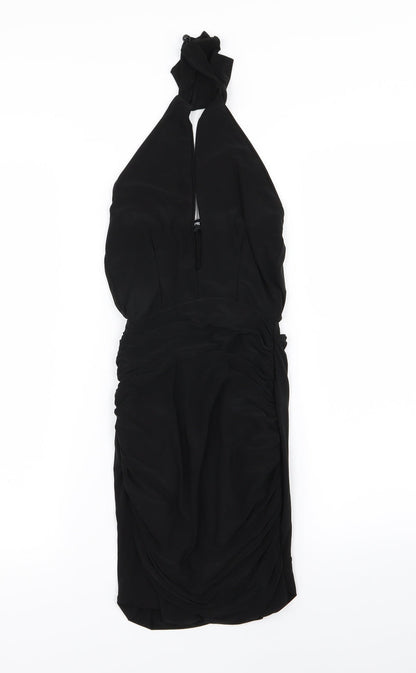 PRETTYLITTLETHING Womens Black   Bodycon  Size 4