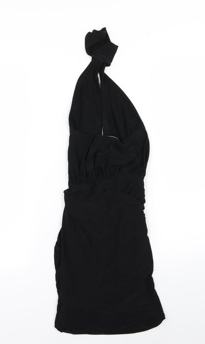 PRETTYLITTLETHING Womens Black   Bodycon  Size 4