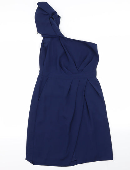 Preloved Warehouse Womens Blue   Bodycon  Size 10 - Front