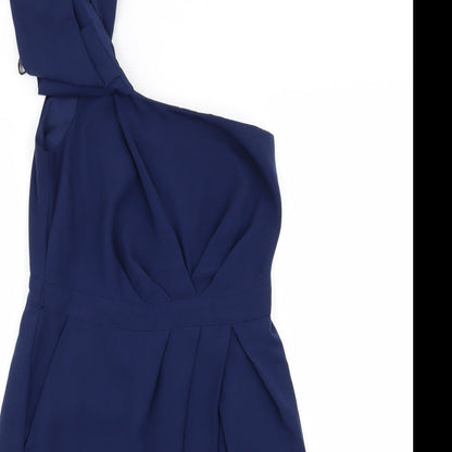 Preloved Warehouse Womens Blue   Bodycon  Size 10 - Detail