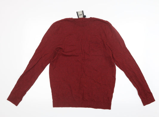 ASOS Mens Red  Knit  T-Shirt Size M
