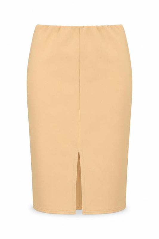 Missguided Womens Beige   Straight & Pencil Skirt Size 8