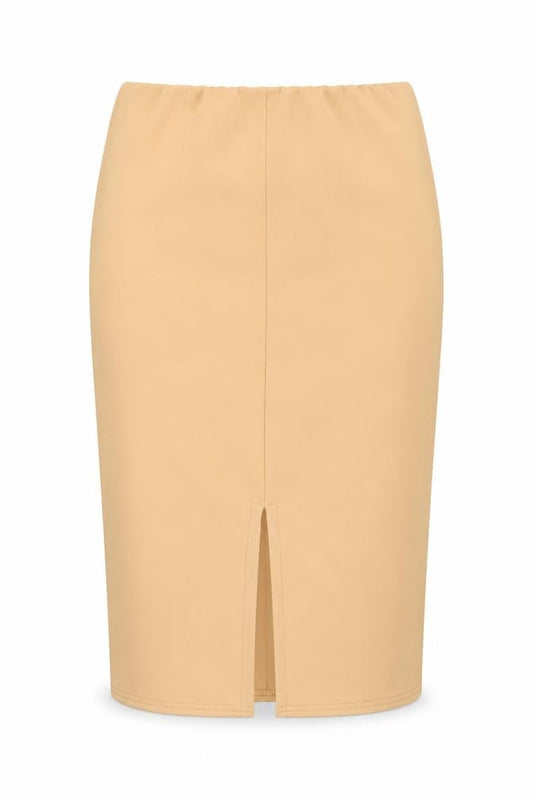 Missguided Womens Beige   Straight & Pencil Skirt Size 8