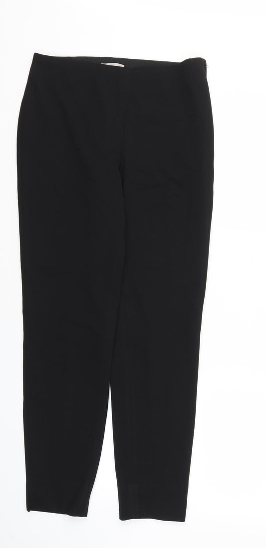 H&M Womens Black   Trousers  Size 10 L27 in
