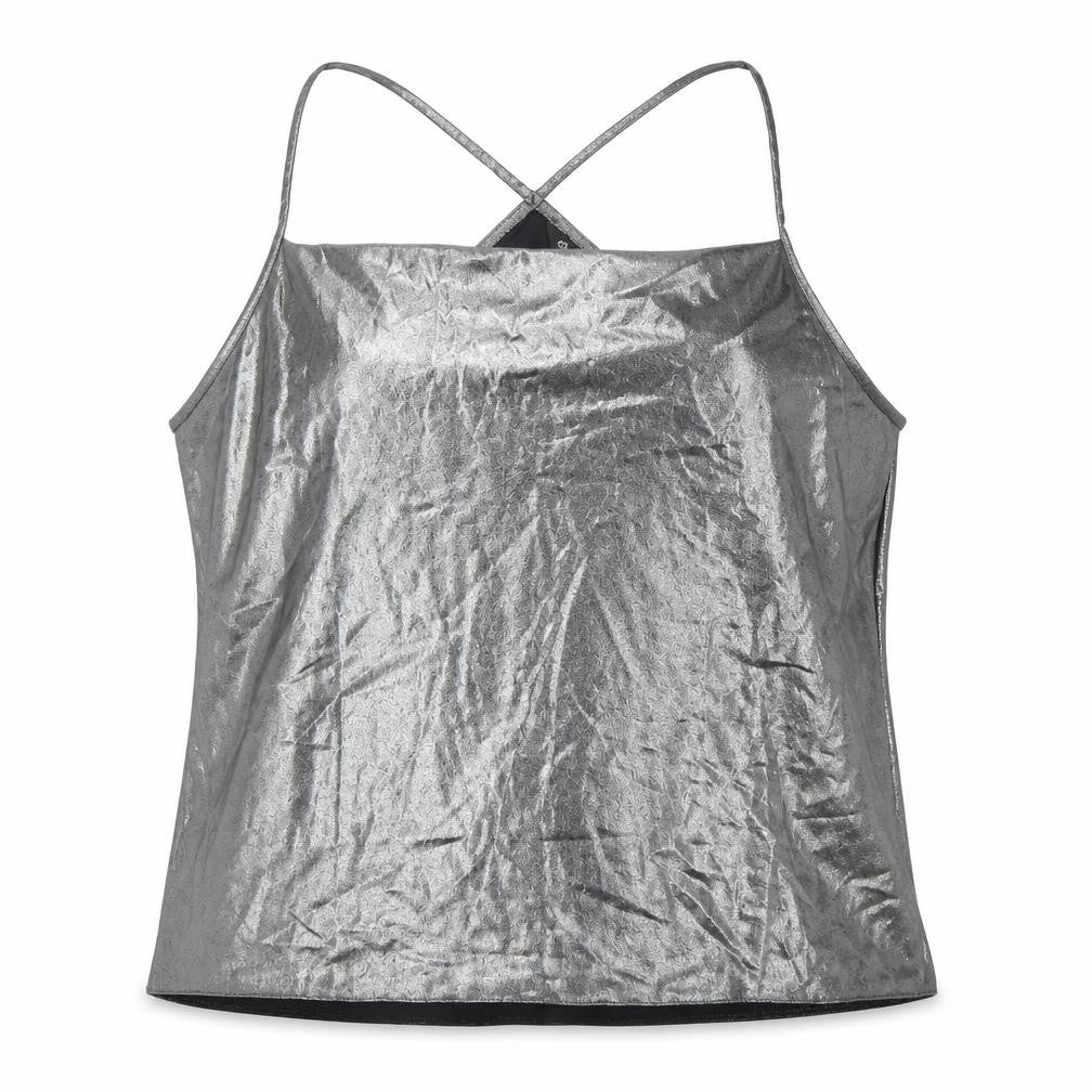 Miss Selfridge Womens Grey   Basic Blouse Size 10