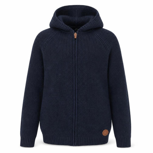 !Solid Womens Blue   Full Zip Jumper Size L