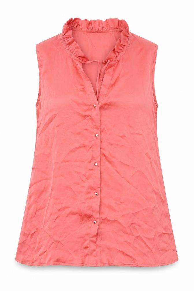 Spense Womens Pink   Basic Blouse Size S