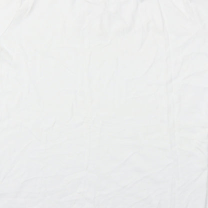 Isle  Womens White   Basic T-Shirt Size M
