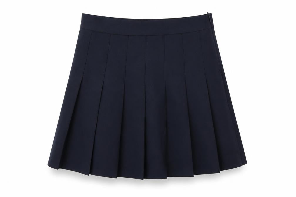 swib  Girls Blue Ikat  Flare Skirt Size S