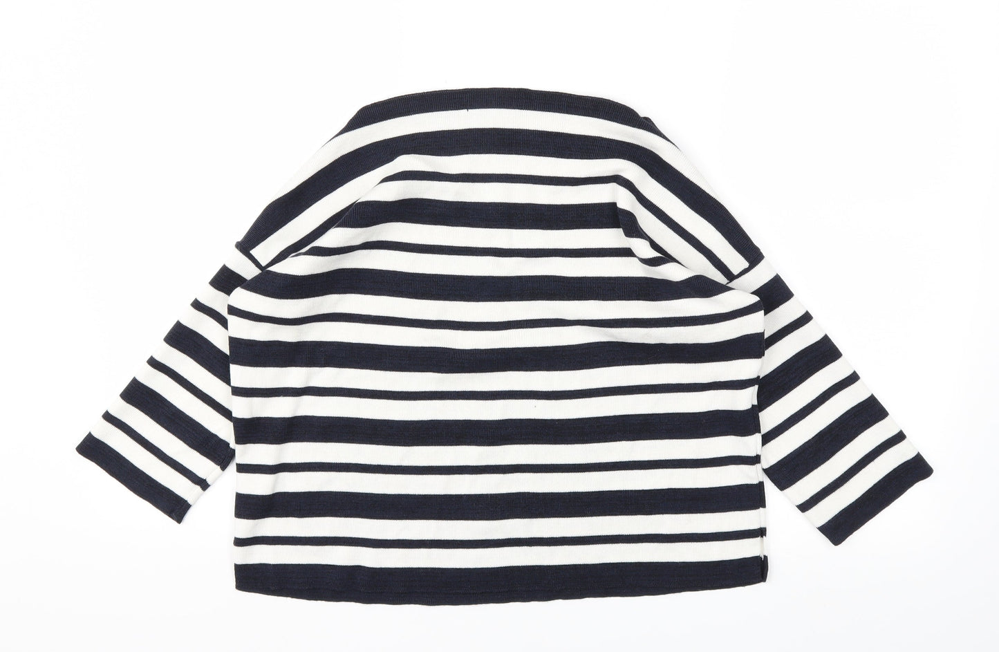 Primark Womens Blue Polka Dot  Pullover Jumper Size S