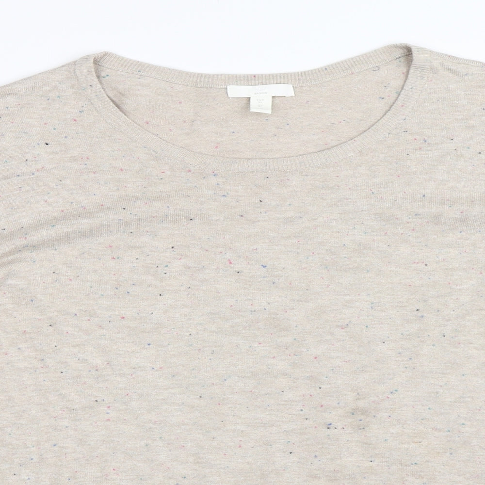 H&M Womens Beige   Pullover Jumper Size XL
