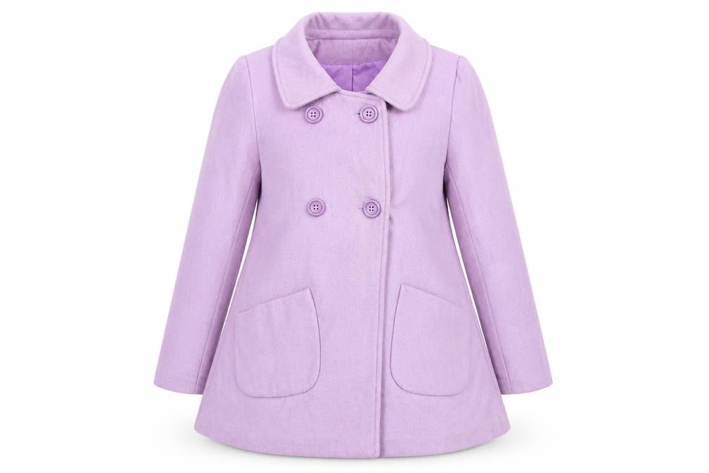 Preworn Womens Purple   Pea Coat Coat Size S