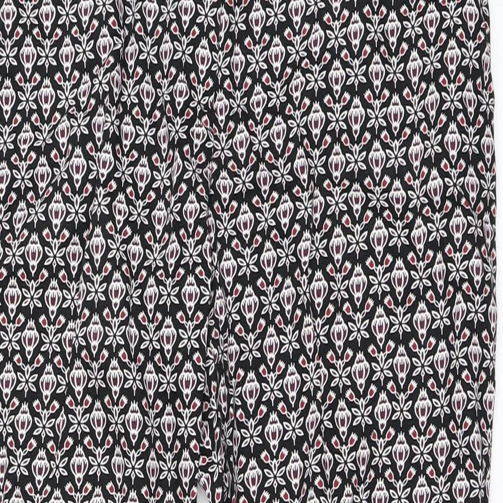 Atmosphere Womens Black   Capri Trousers Size 10 L24 in