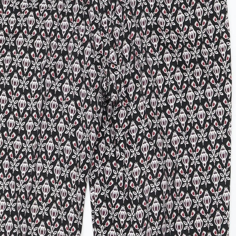 Atmosphere Womens Black   Capri Trousers Size 10 L24 in