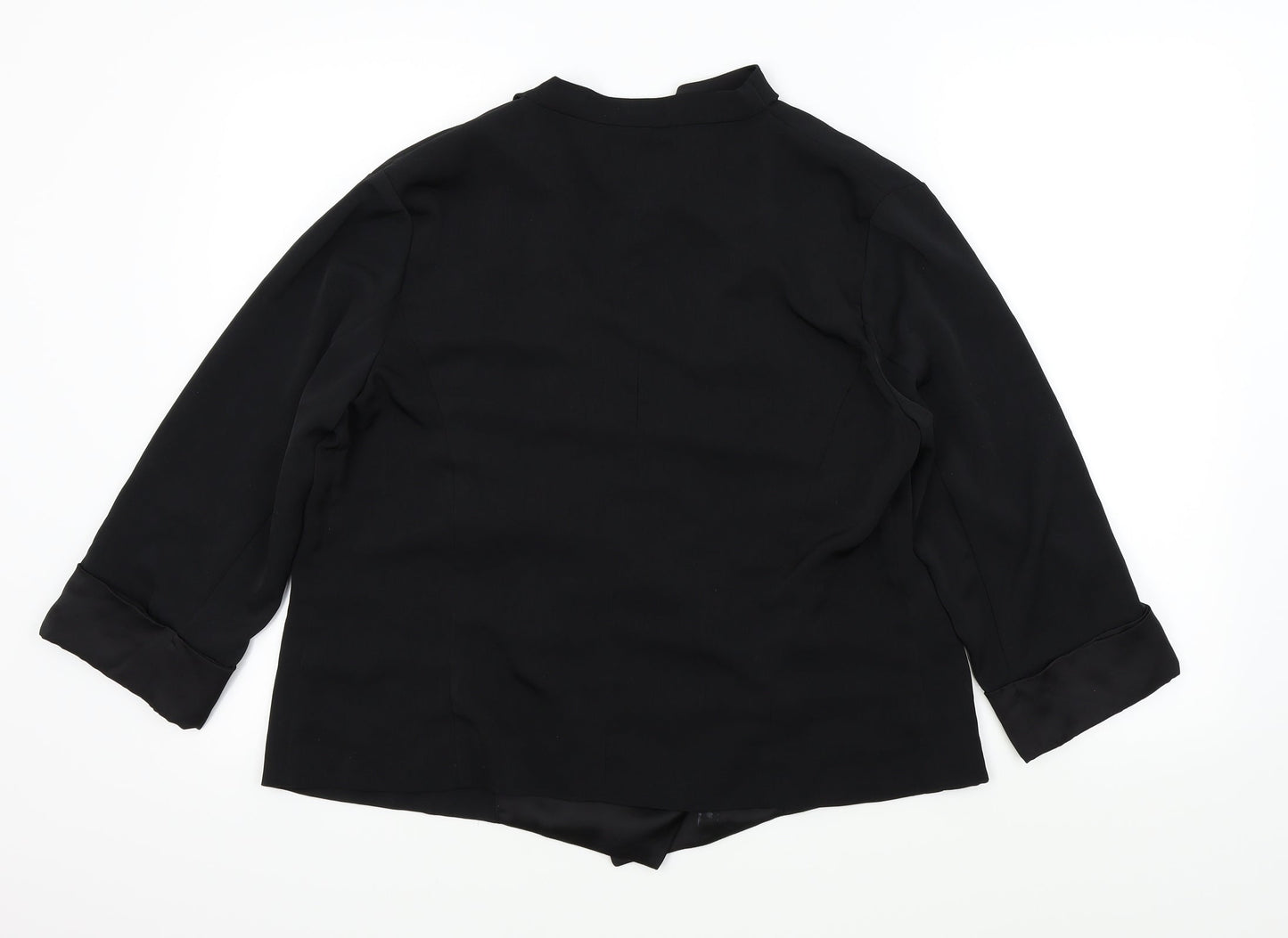 M&Co Womens Black   Jacket  Size 16