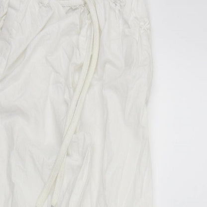 Preloved Cape Cod Womens White   Jogger Trousers Size M L23 in - Detail