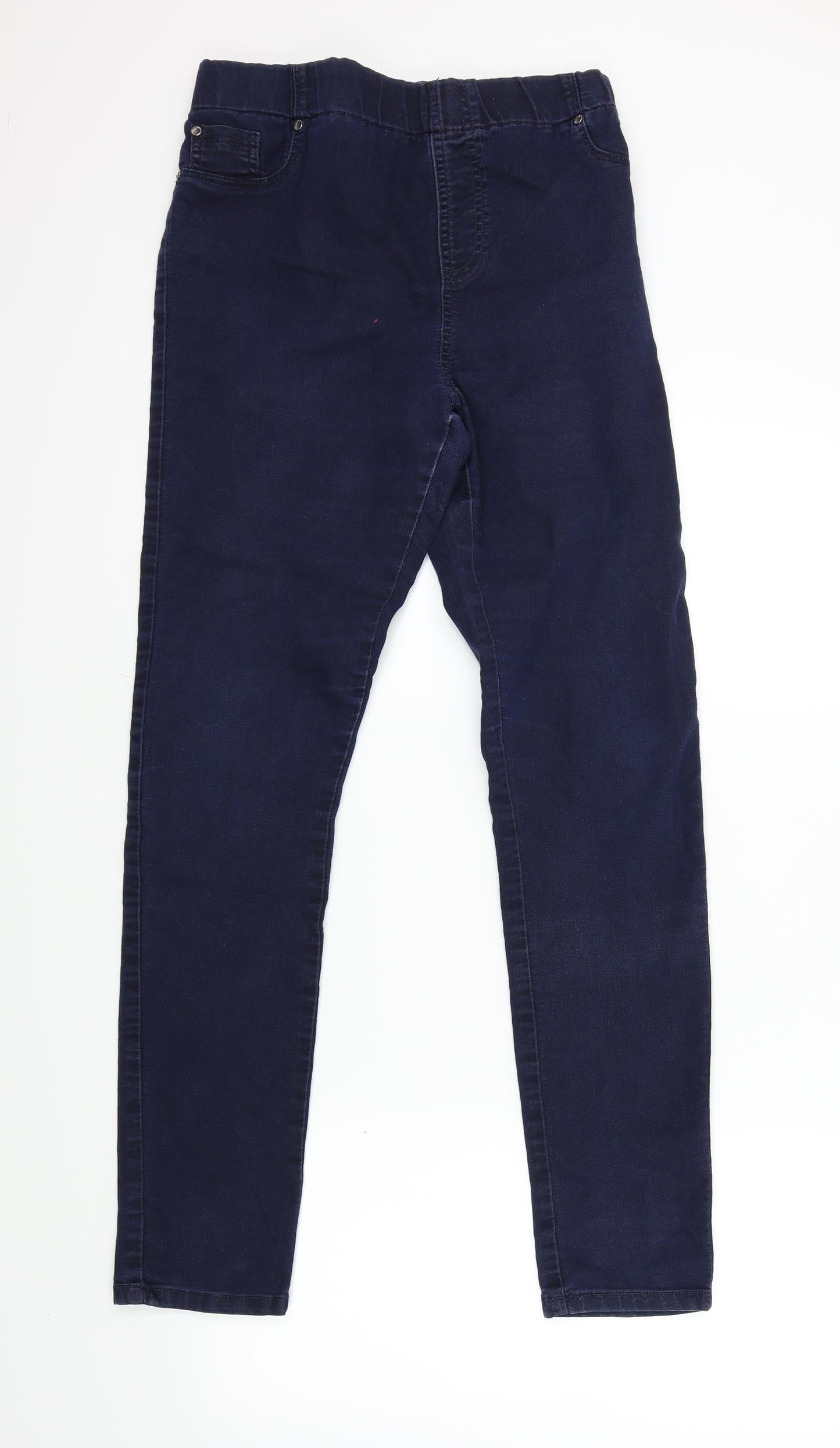 Preworn Womens Blue   Skinny Jeans Size M L31 in