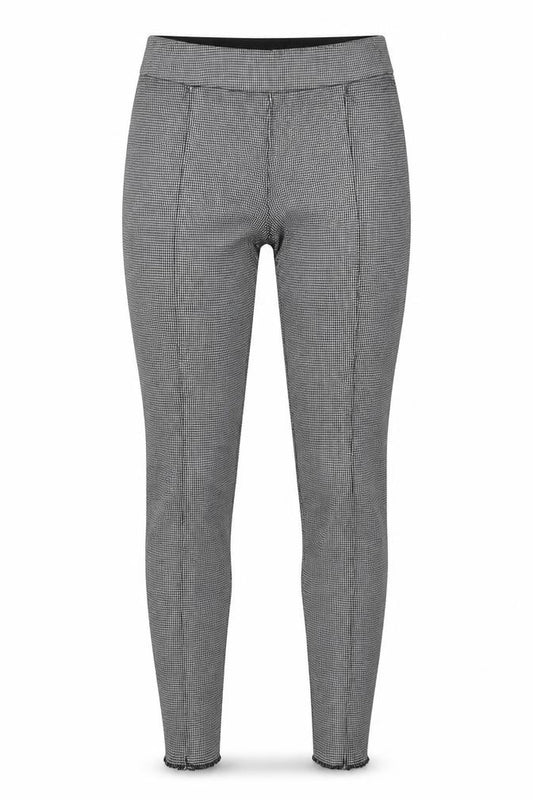 H&M Womens Grey Houndstooth  Jegging Leggings Size 8 L26 in