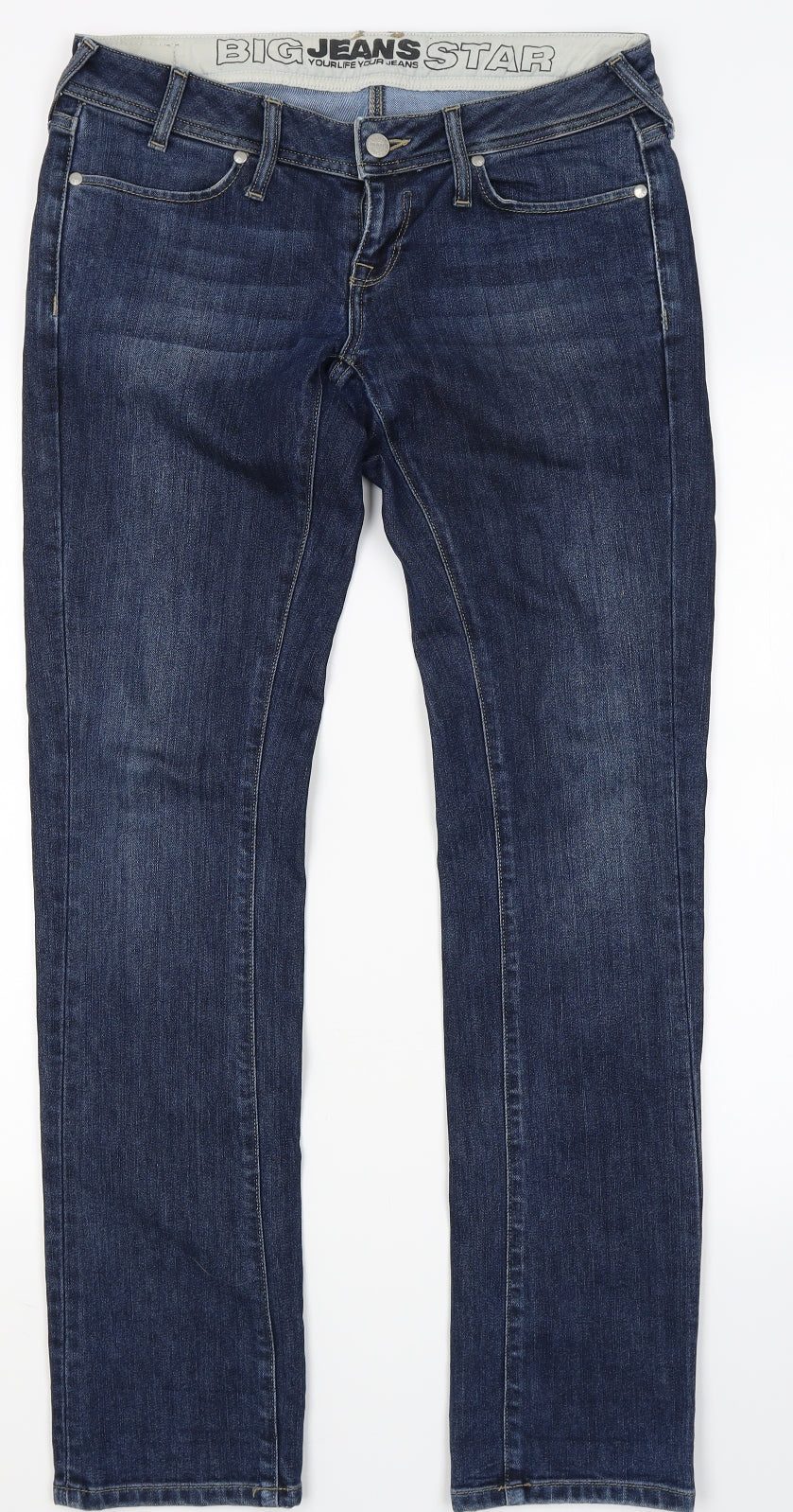 BIG STAR Womens Blue  Denim Skinny Jeans Size 29 in L32 in