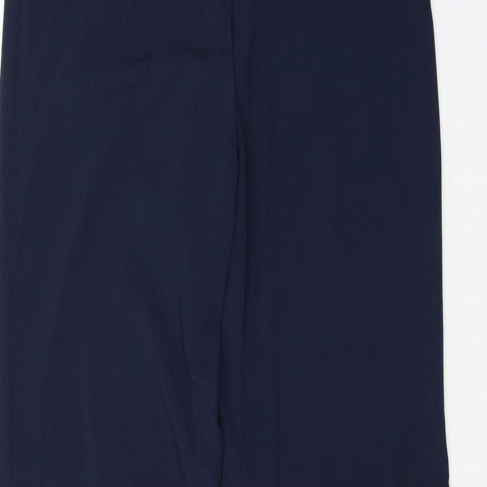 Preworn Womens Blue   Trousers  Size 12 L28 in