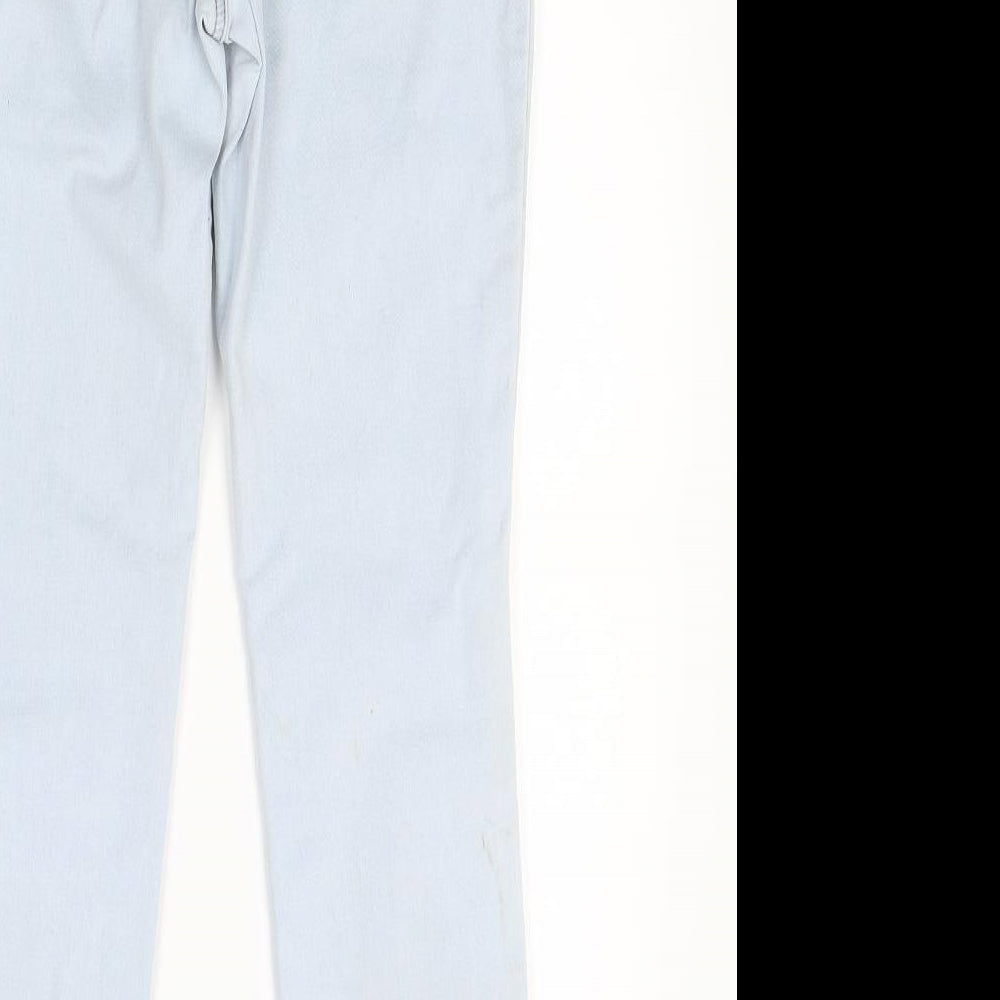 TU Womens Blue  Denim Skinny Jeans Size 12 L28 in