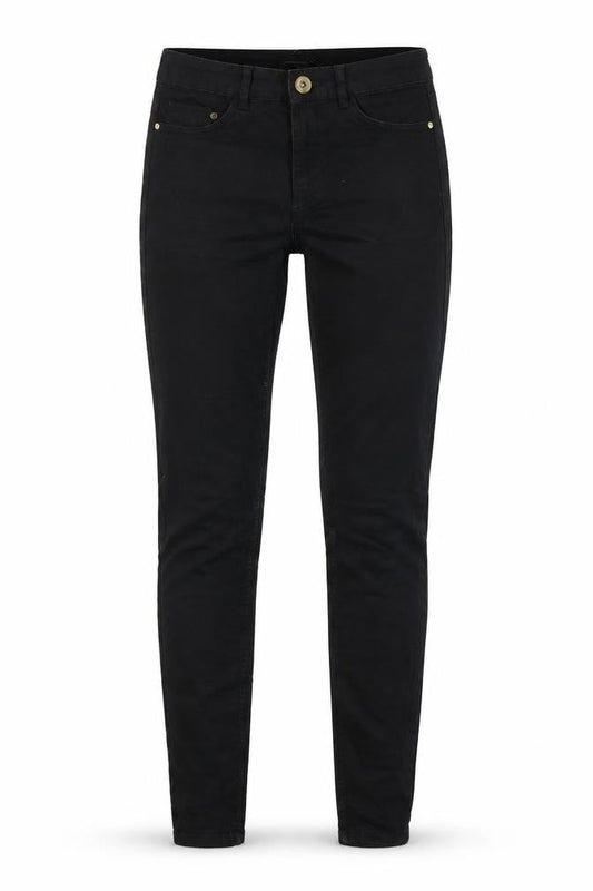 H&M Womens Black  Denim Skinny Jeans Size 6 L28 in