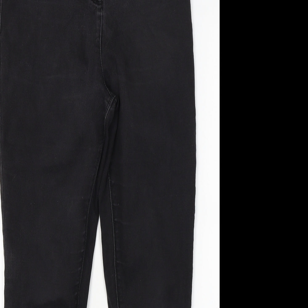 Papaya Womens Black  Denim Jegging Jeans Size 12 L27 in