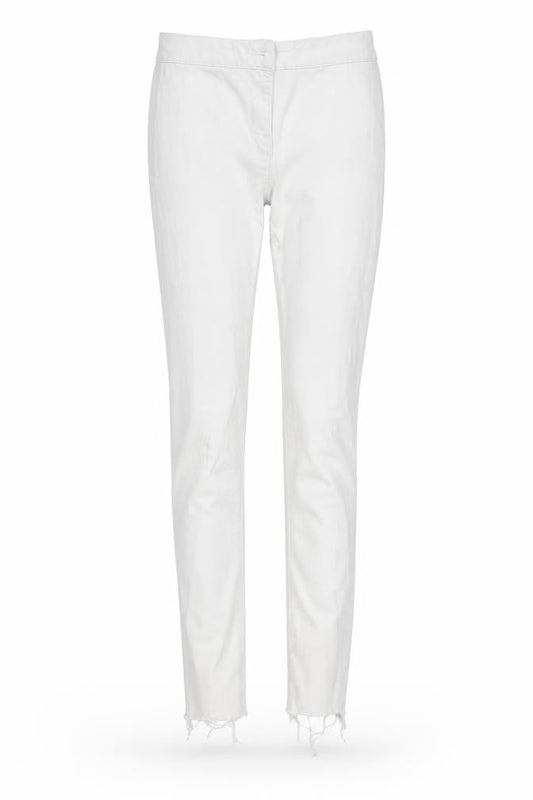 Primark Womens White  Denim Skinny Jeans Size 8 L25 in