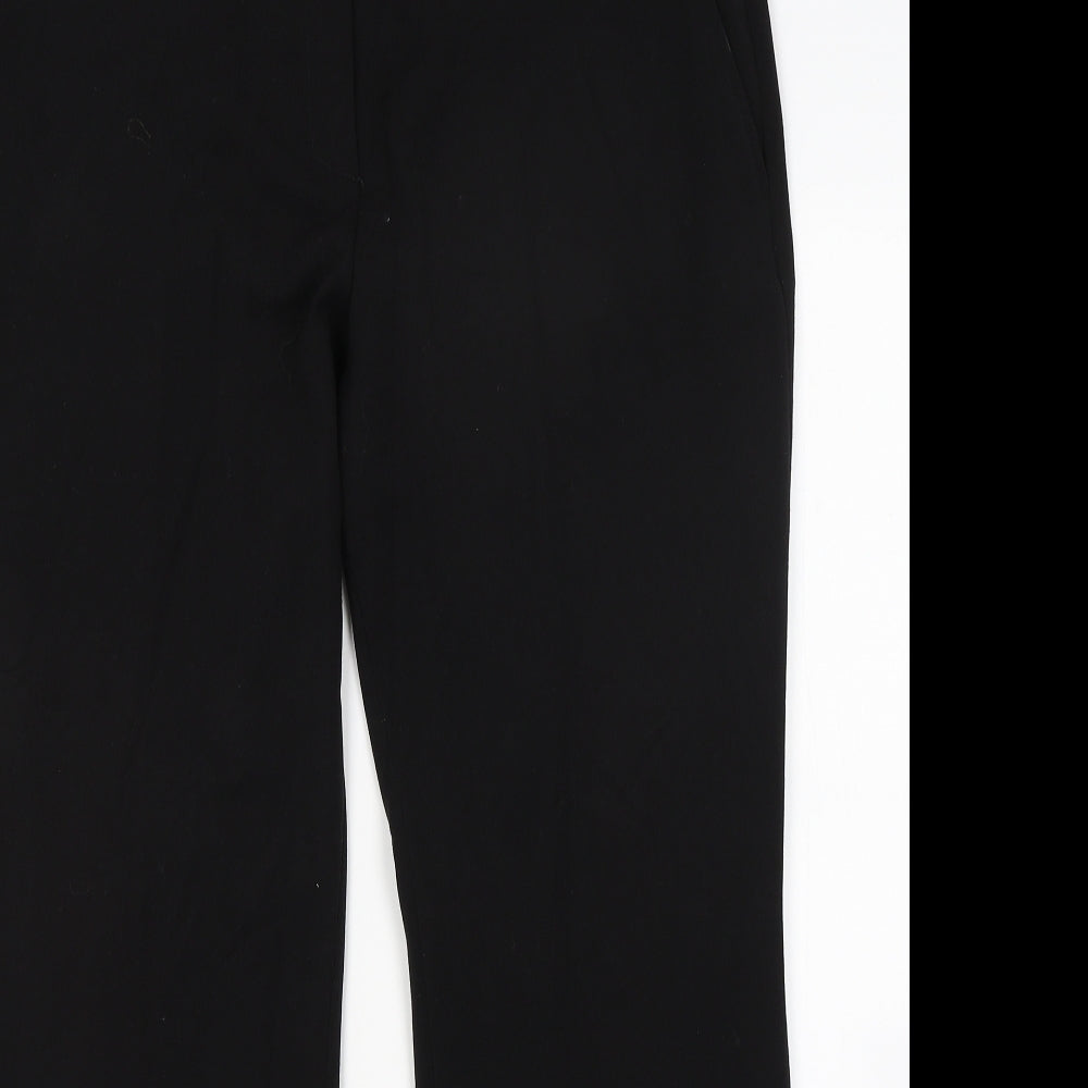 Marks and Spencer Womens Black   Trousers  Size 14 L25 in