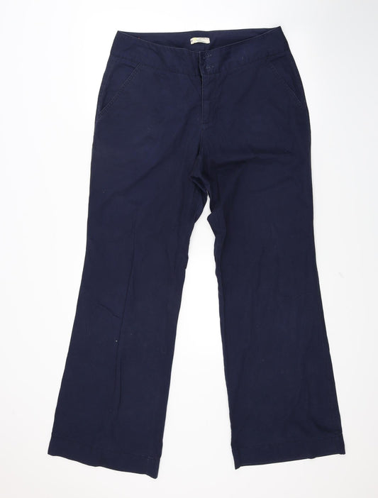 Jackpot Womens Blue   Chino Trousers Size 16 L30 in