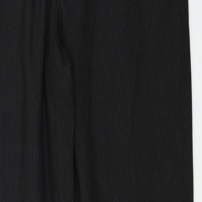 Preworn  Womens Black   Trousers  Size 32 in L31 in