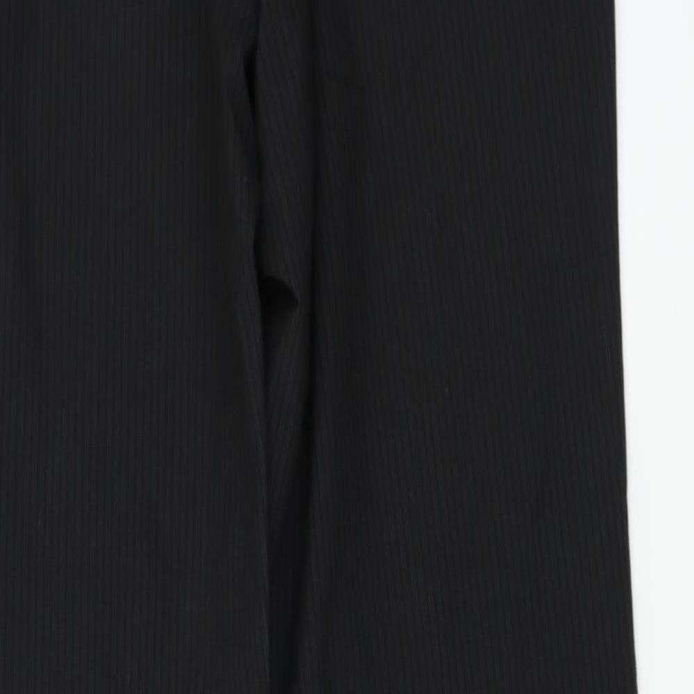Preworn  Womens Black   Trousers  Size 32 in L31 in