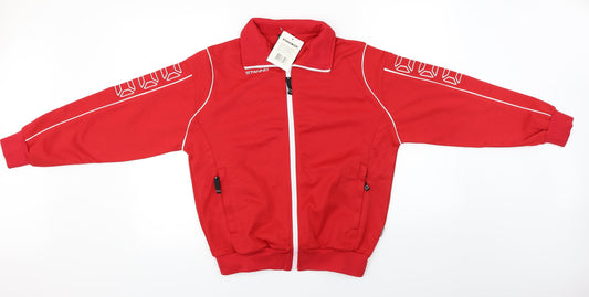 Stanno.com  Mens Red   Full Zip Jumper Size S