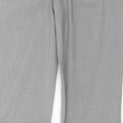 Preloved Zara  Womens Grey   Trousers  Size 32 in L24 in - Label