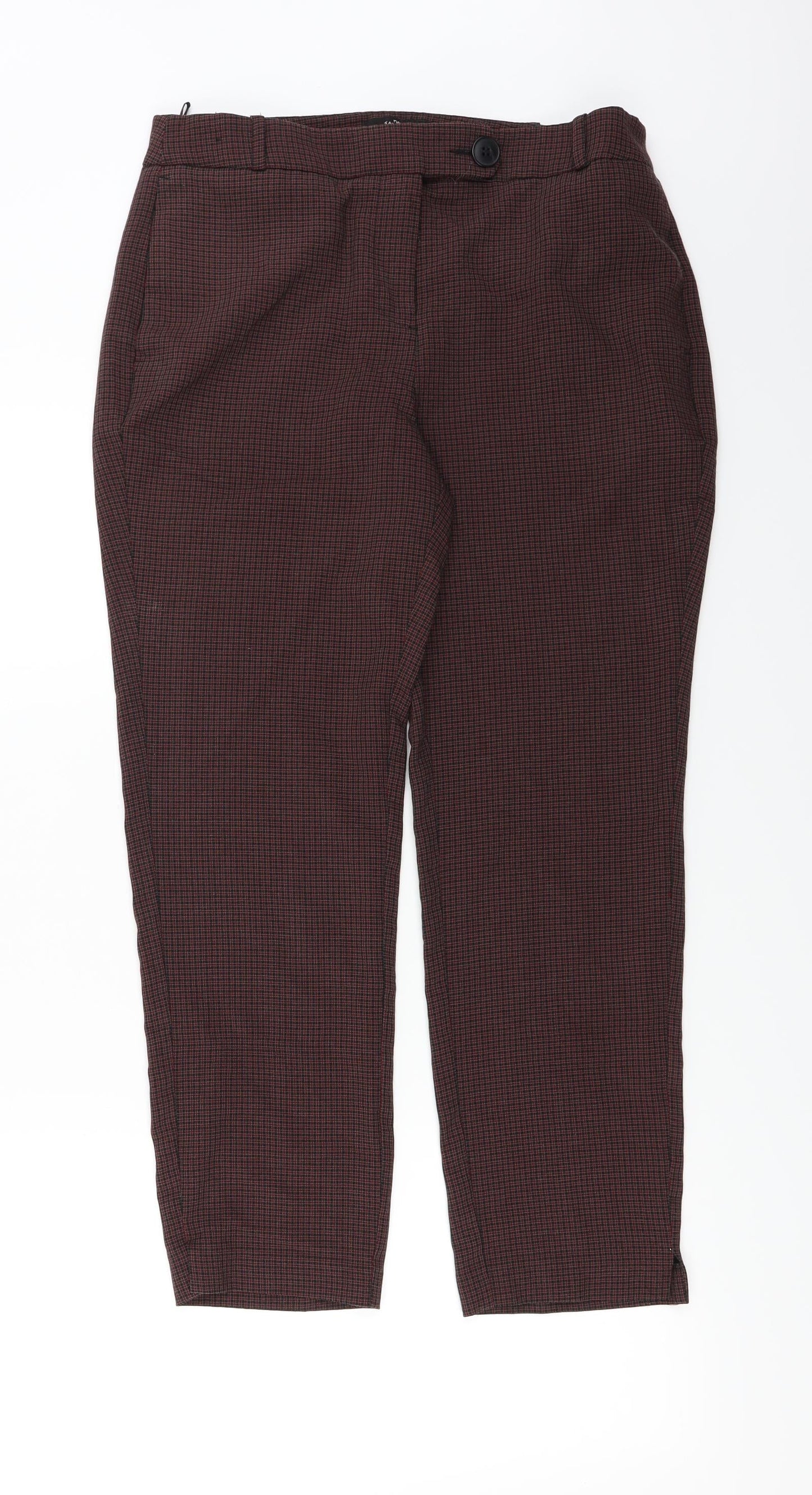NEXT  Womens Red   Trousers  Size 12 L23 in