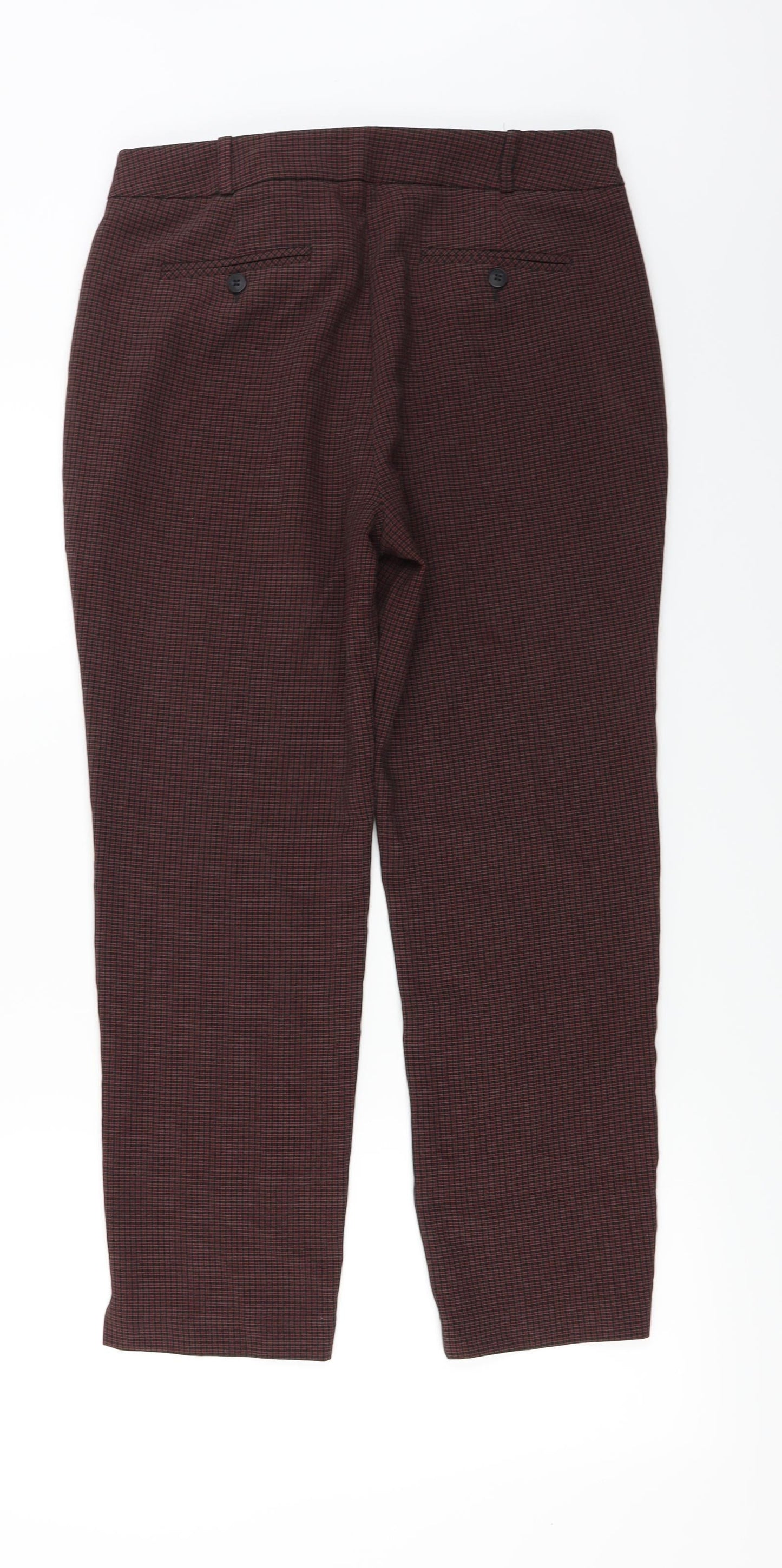 NEXT  Womens Red   Trousers  Size 12 L23 in