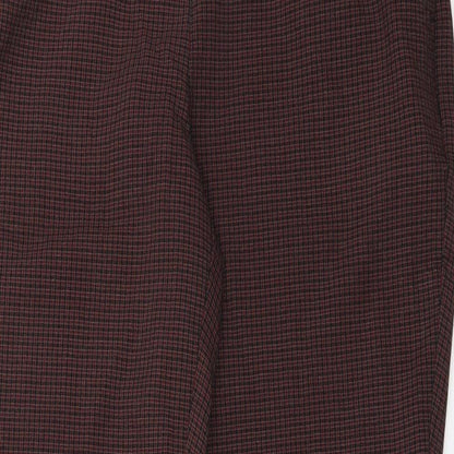 Next  Womens Red   Trousers  Size 12 L23 in