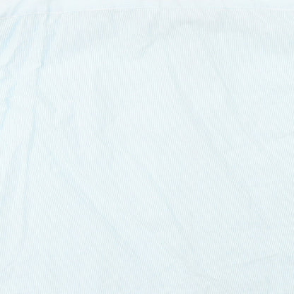 Easy  Mens Blue Striped   Button-Up Size XL