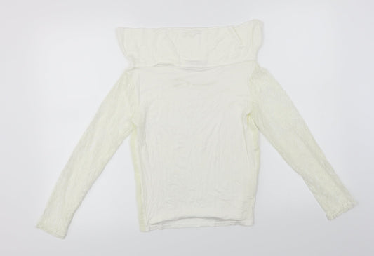 Atmosphere  Womens Ivory   Basic Button-Up Size 12